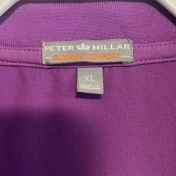 Peter Millar Summer Comfort Men’s Size XL Purple with SC NC flag embellishments. - Picture 7 of 7